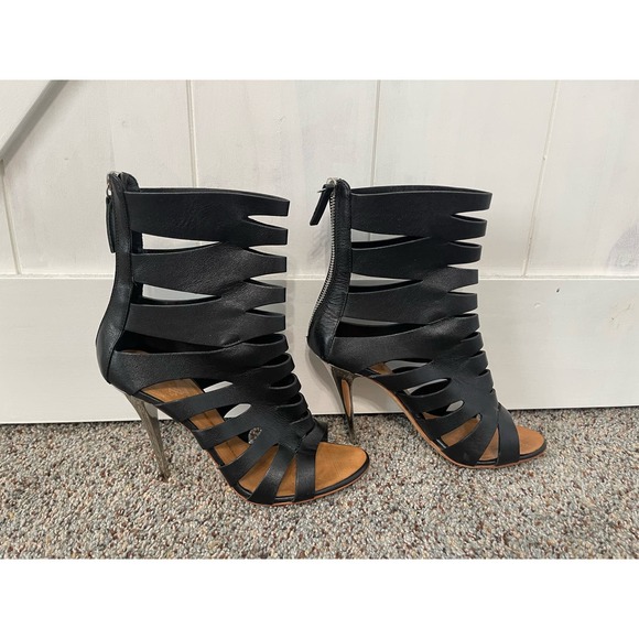Giuseppe zanotti Black heels Size 37.5 - Picture 4 of 13